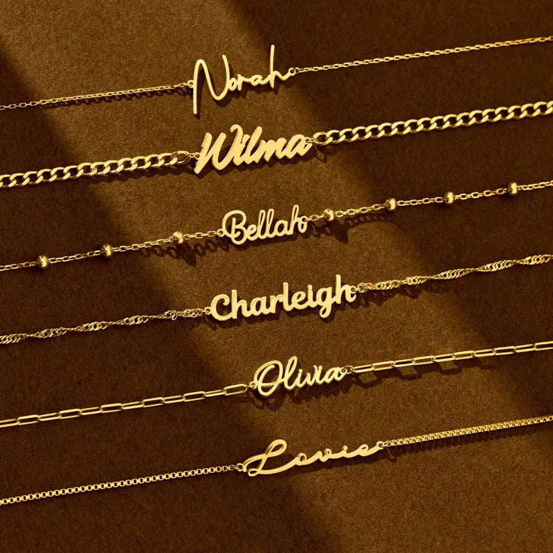 Custom Name Bracelets